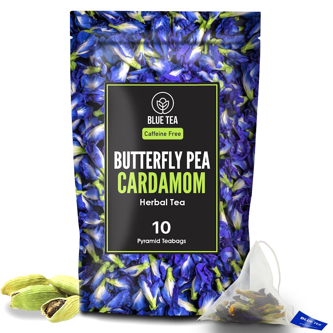 茶  Blue Tea Amazon.com: BLUE TEA - Butterfly Pea Flower Assortment Tea